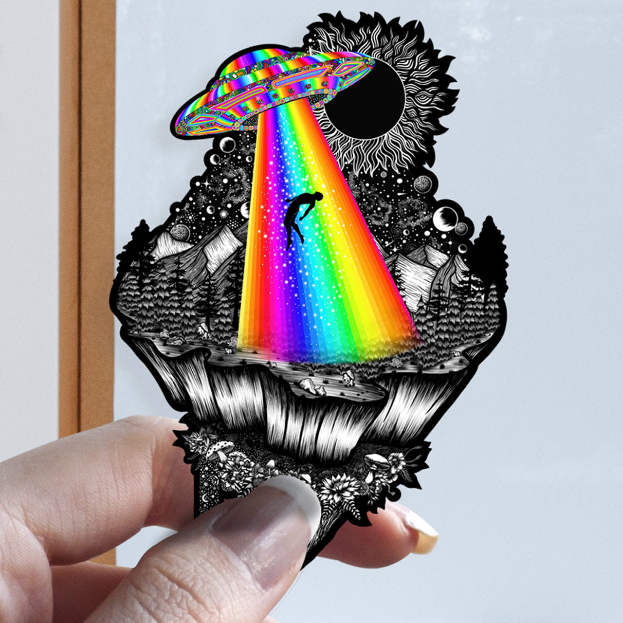 Alien Ascension | Shamaniac | Alien Conspiracy and Spiritual Sticker