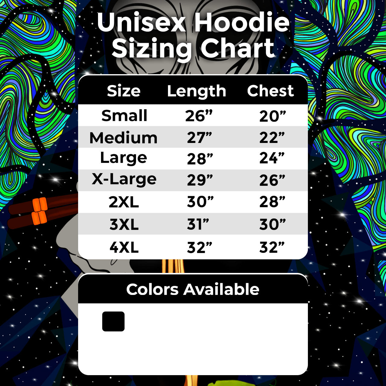 Alien Ramen |Shroomaniac| sychedelic and Psytrance Alien UFO Hoodie