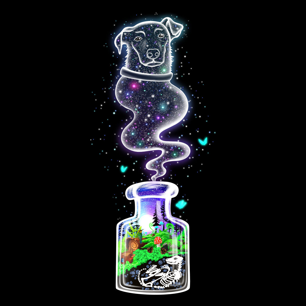 Dog Ascension | Shamaniac | Dog Pet Grief Spiritual Shirt