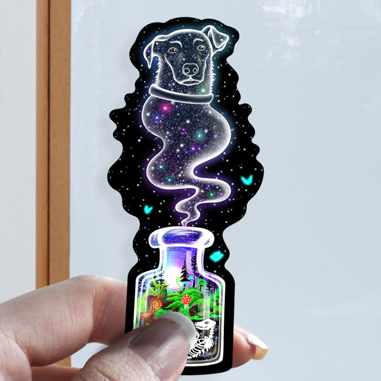 Dog Ascension | Shamaniac | Dog Pet Grief Spiritual Sticker