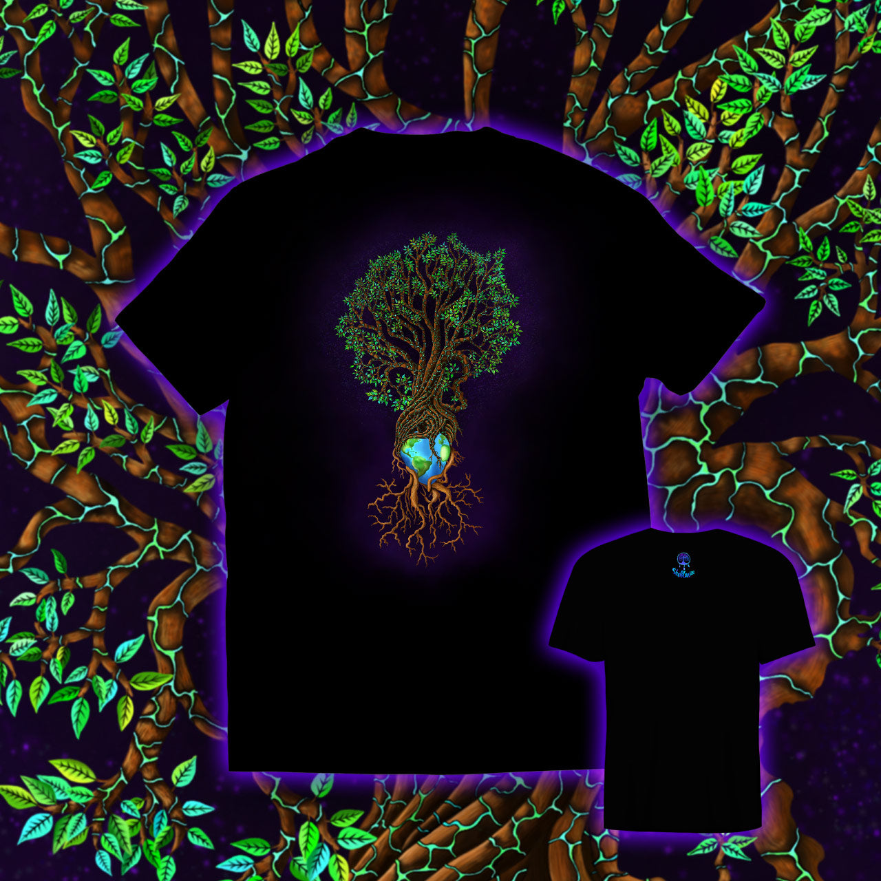 Earth Tree | Shamaniac | Mystical and Spiritual T-Shirt