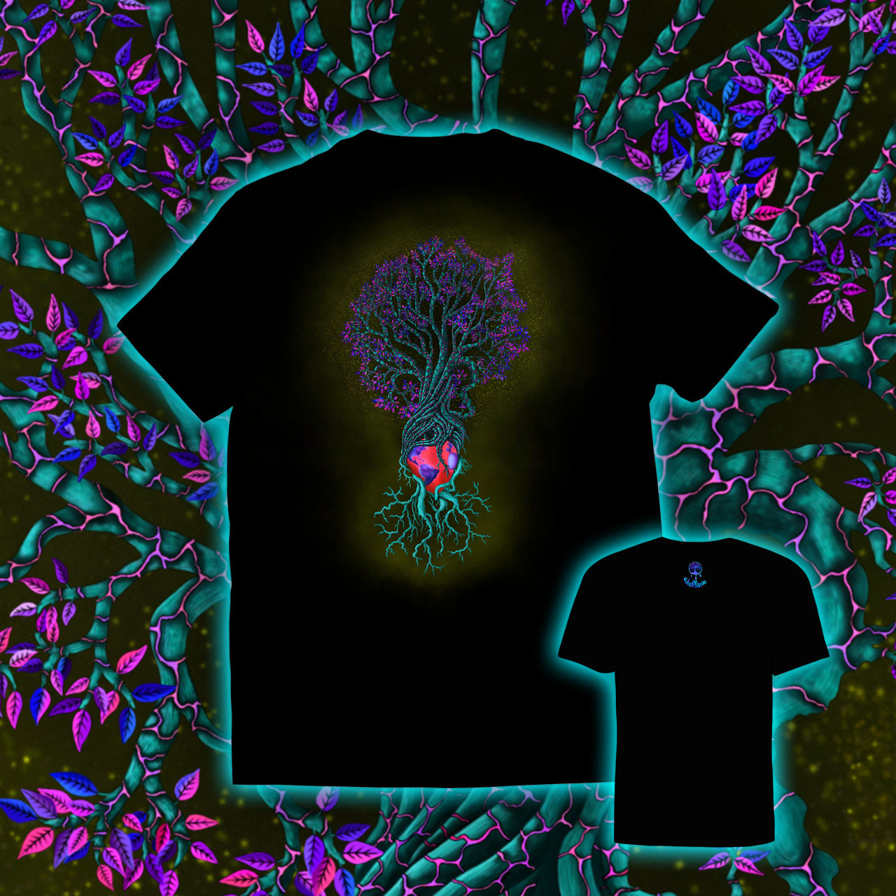 Earth Tree | Shamaniac | Mystical and Spiritual T-Shirt