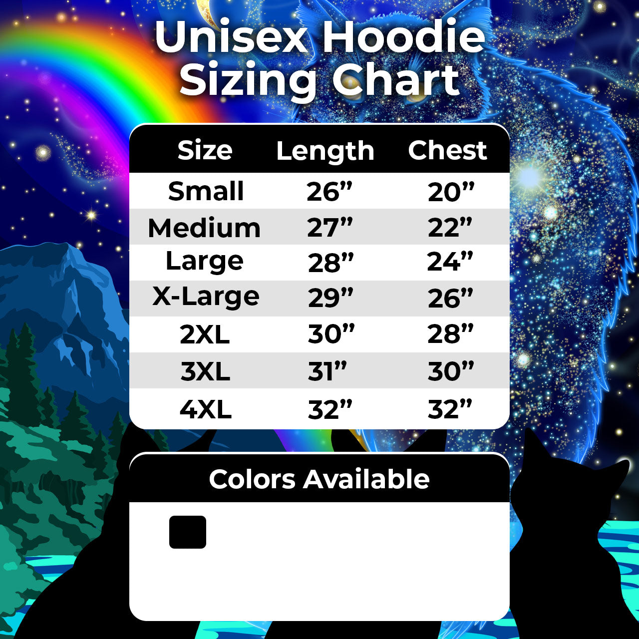 Great Cat Spirit in the Sky |Shamaniac| Cat Pet Grief Spiritual Hoodie