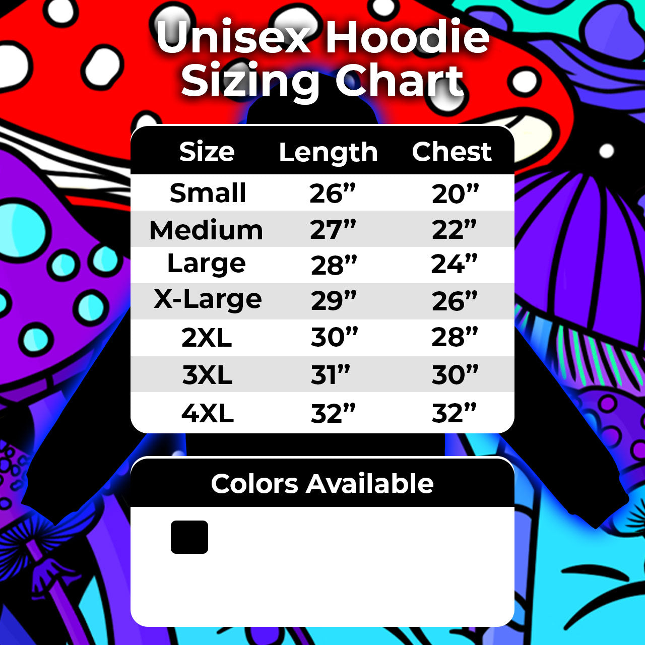 Self Experience of a Toon |Shroomaniac| Psychedelic and Psytrance Cartoon Hoodie