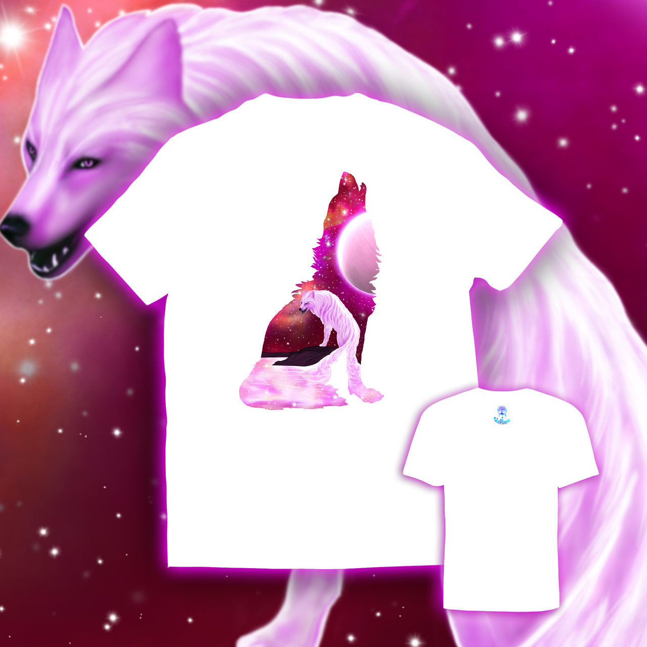 A Wolf's Dream Night | Shamaniac | Spiritual T-Shirt