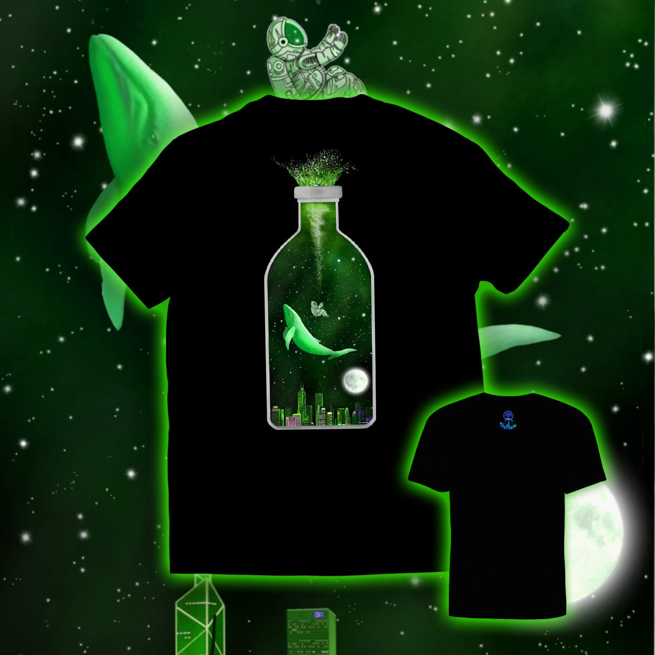 Ocean in a Bottle | Shamaniac | Animal Spiritual T-Shirt