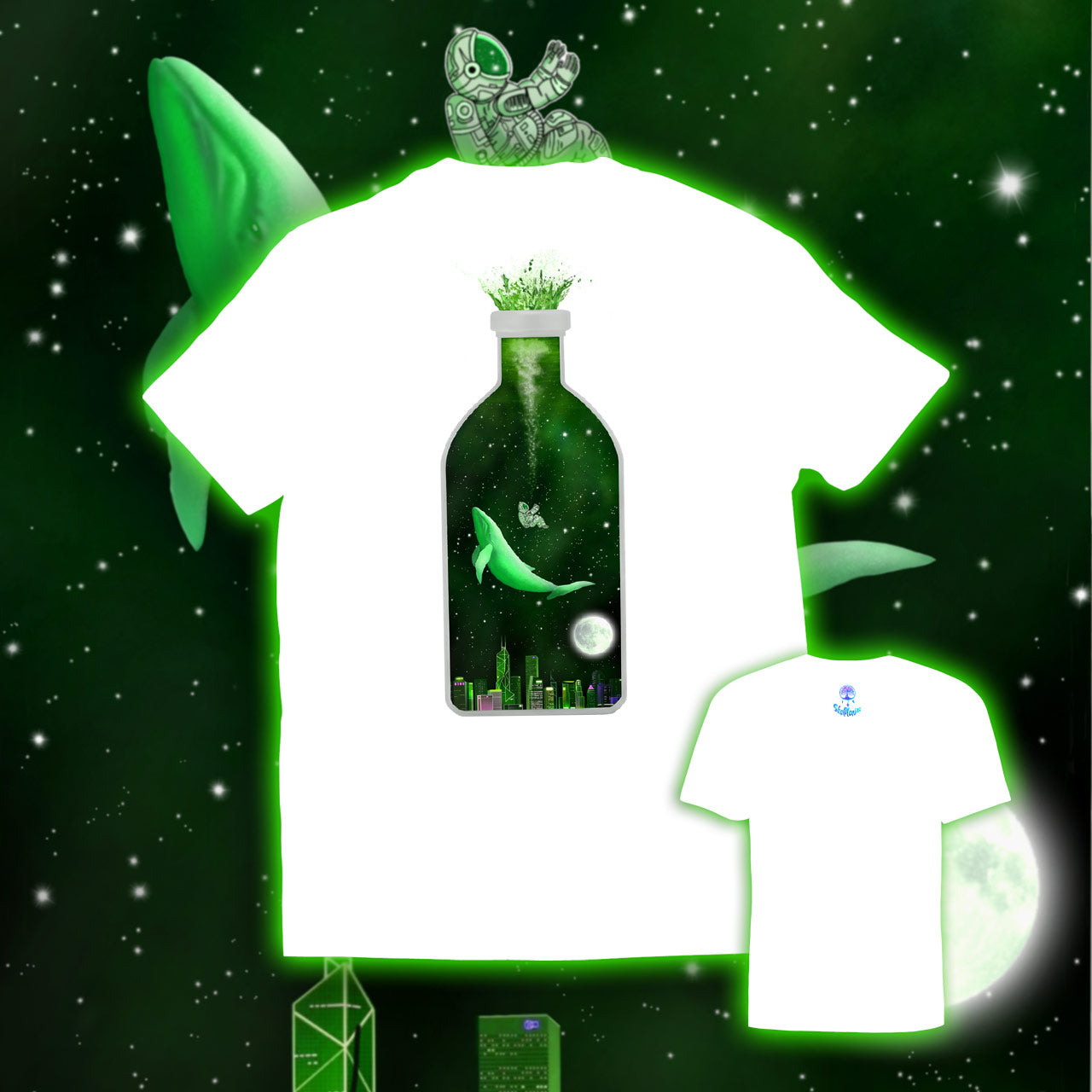 Ocean in a Bottle | Shamaniac | Animal Spiritual T-Shirt