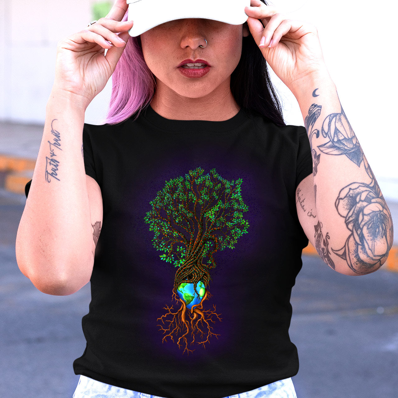 Earth Tree | Shamaniac | Mystical and Spiritual T-Shirt