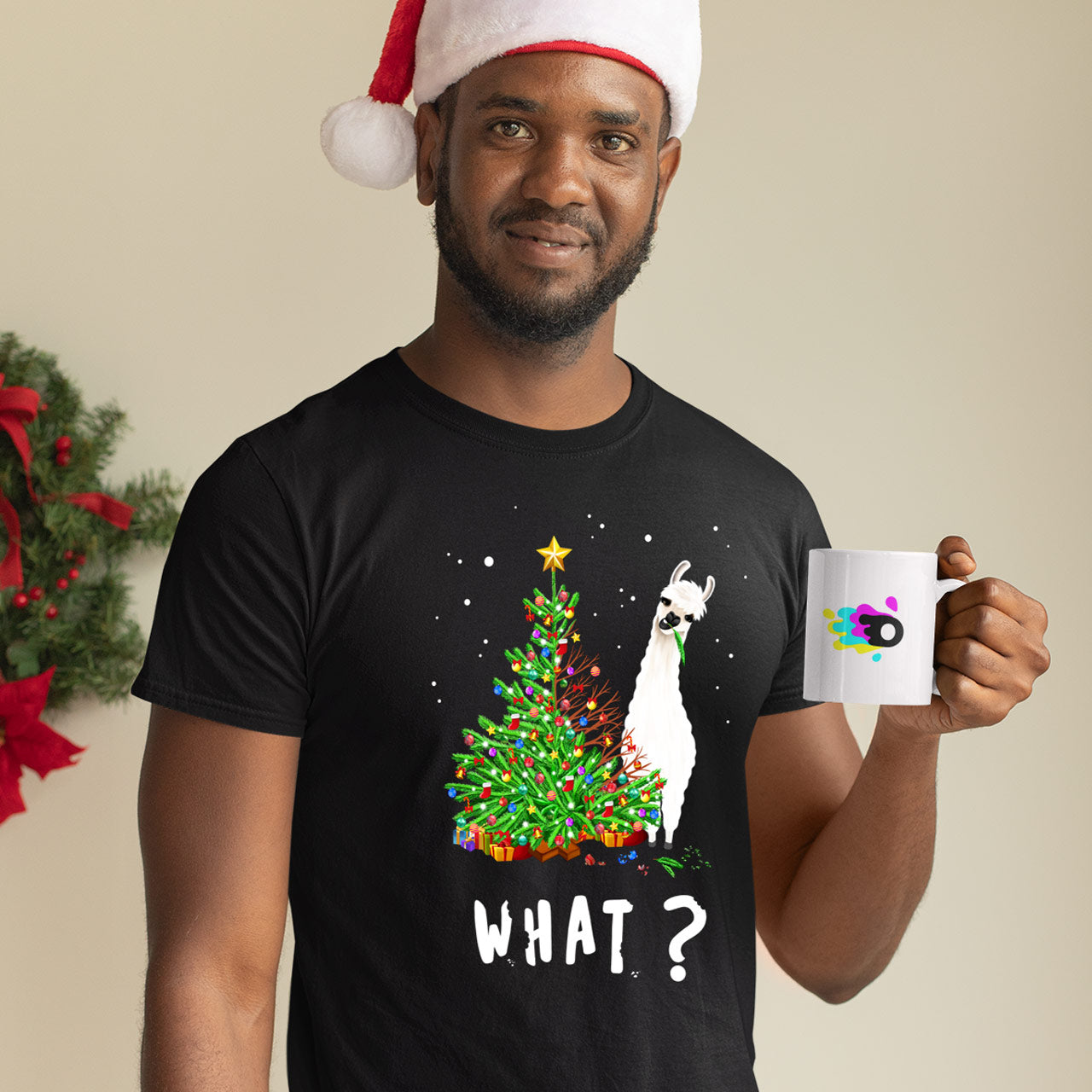 Christmas Llama Brat | Holiday Euphoria | Christmas T-Shirt