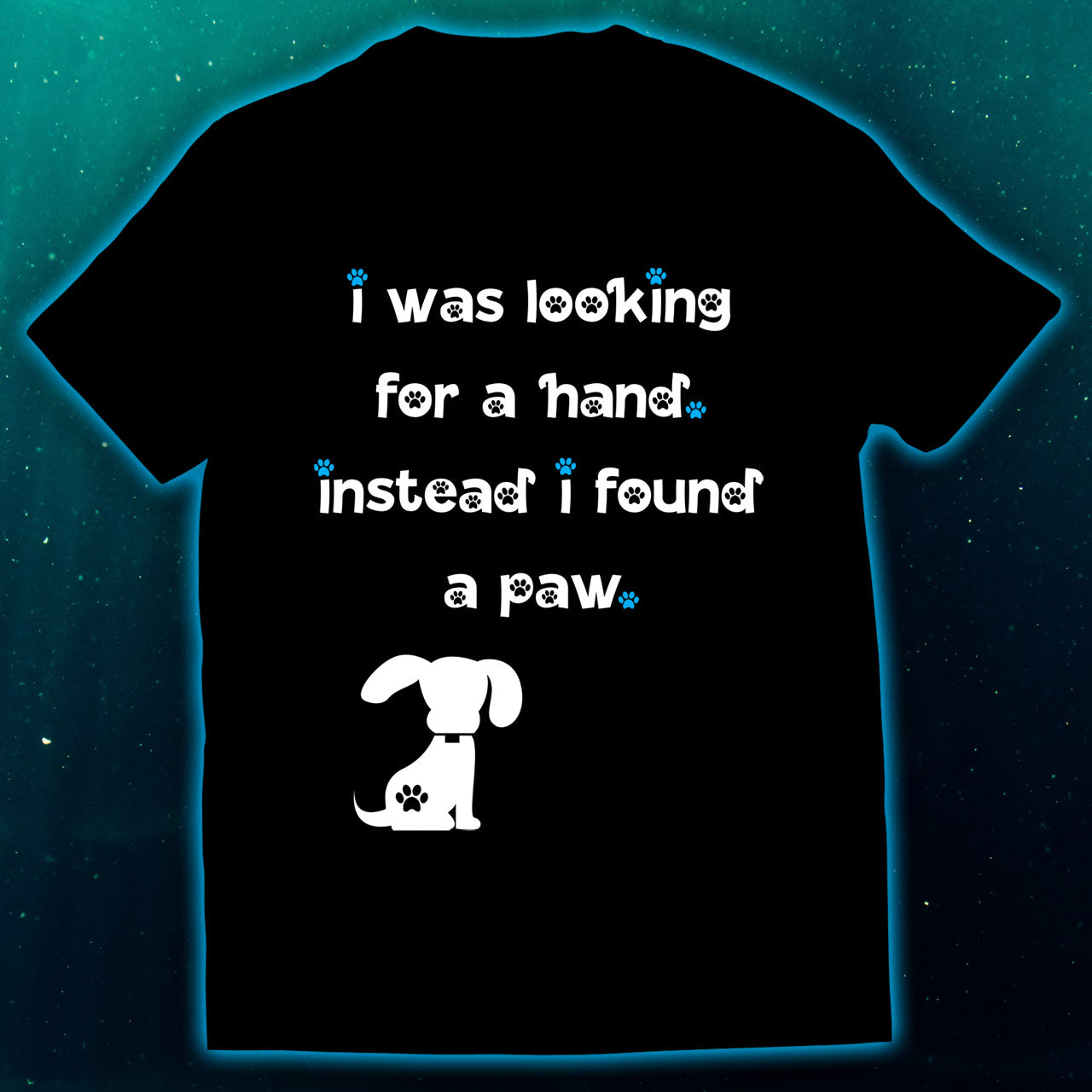 Looking for a Hand Instead Found a Paw
