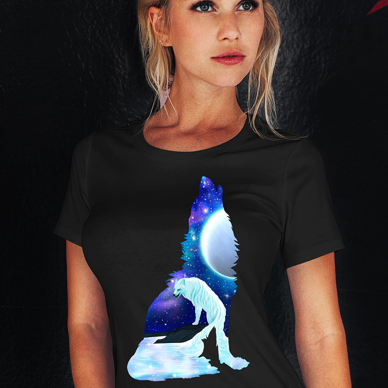 A Wolf's Dream Night | Shamaniac | Spiritual T-Shirt