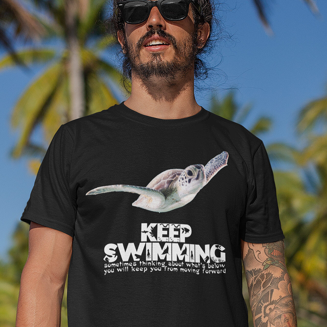 Keep Swimming Turtle