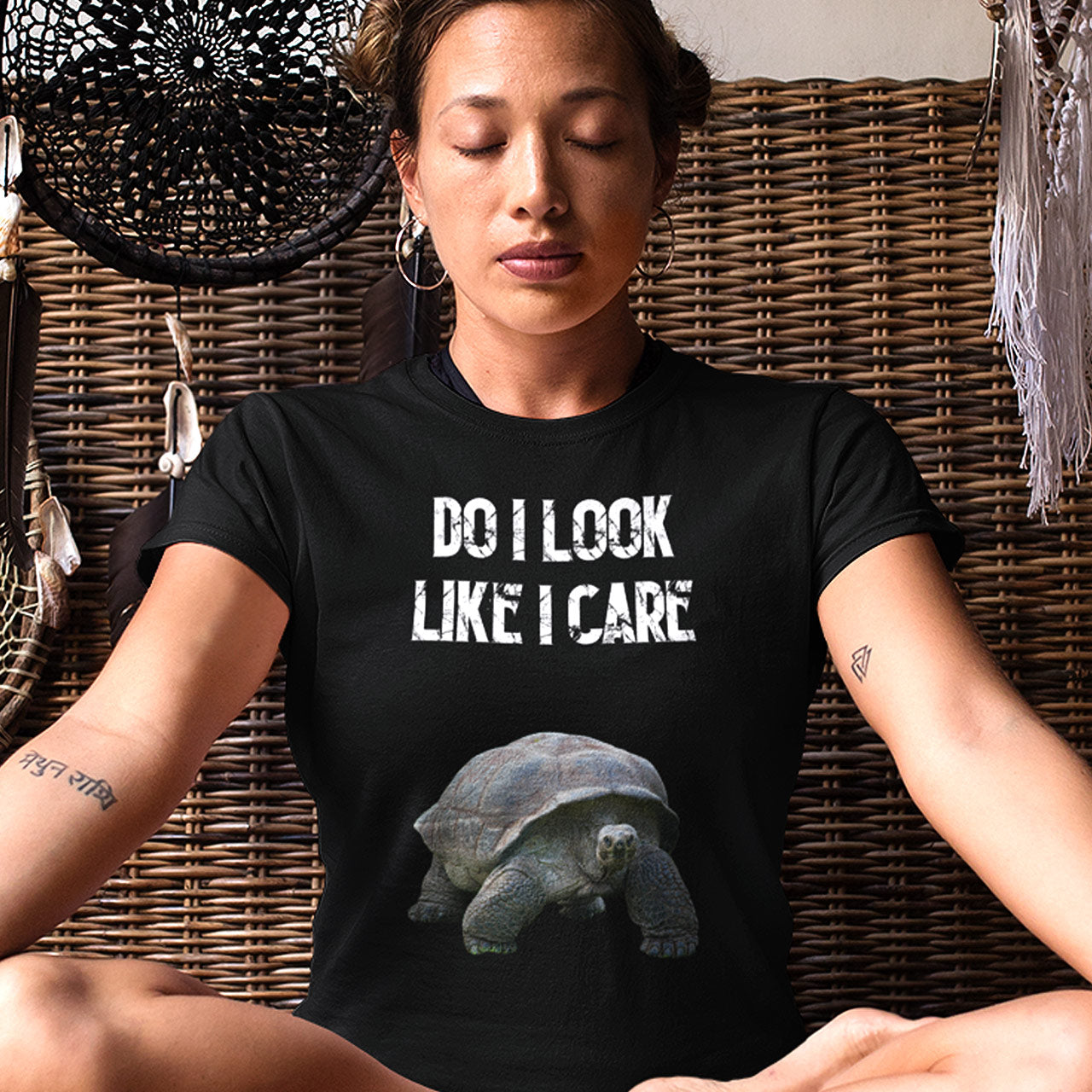 Do I Look Like I Care Turtle