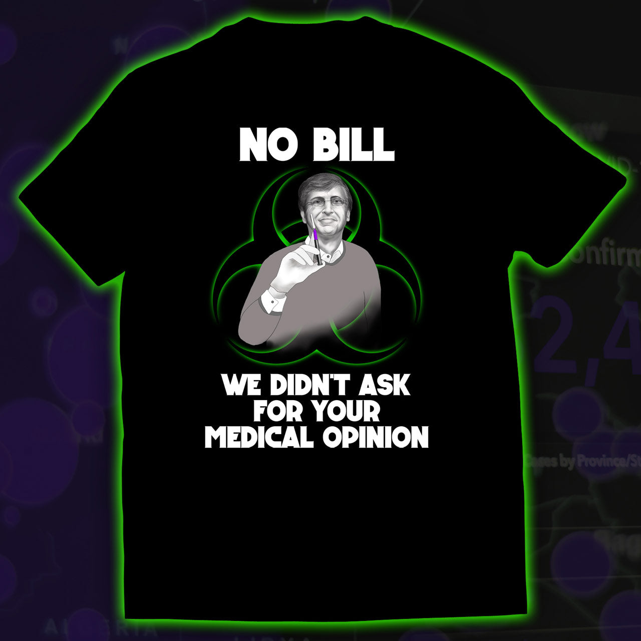 Bill Gates Vaccine T-Shirt