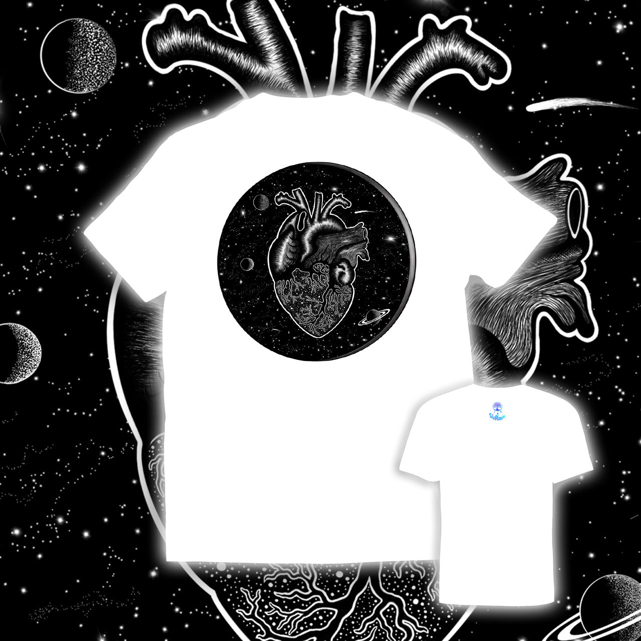 Heart of the Universe | Shamaniac | Universal Spiritual T-Shirt