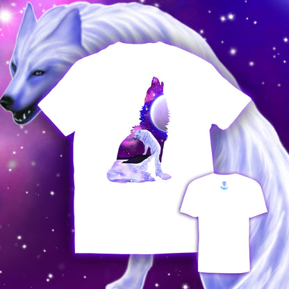 A Wolf's Dream Night | Shamaniac | Spiritual T-Shirt