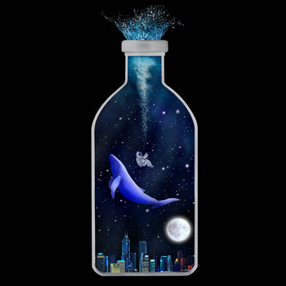 Ocean in a Bottle |Shamaniac| Animal Spiritual Hoodie