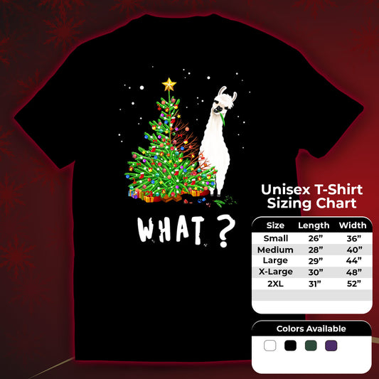 Christmas Llama Brat | Holiday Euphoria | Christmas T-Shirt