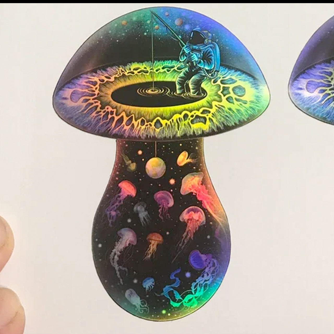Tripping on Space Mushrooms |Shroomaniac| Psychedelic and Psytrance Mushroom Stickers